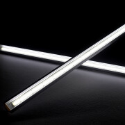 COB 90° LED-Eckleiste Corner – klar – 528x COB LED Chips – 15 W – 1500 lm/m – tageslichtweiß – CRI 90+ 24V DC 180°
