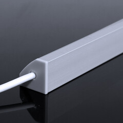 COB 90° LED-Eckleiste Corner – klar – 528x COB LED Chips – 15 W – 1425 lm/m – neutralweiß – CRI 90+ 24V DC 180°