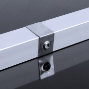 COB 90° LED-Eckleiste Corner – klar – 528x COB LED Chips – 15 W – 1425 lm/m – neutralweiß – CRI 90+ 24V DC 180°