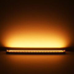 Double Line LED Eck-Leiste Corner max – klar – 140 × 5630 LEDs – 30 W – 2782 lm/m – warmweiß – CRI 90+ 24V DC 120°