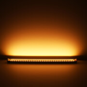 Double Line LED Eck-Leiste Corner max – klar – 140 × 5630 LEDs – 30 W – 2782 lm/m – warmweiß – CRI 90+ 24V DC 120°