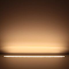 Constant Current LED Einbau-Leiste Inside – klar – 240 × 2835 LEDs – 19 W – 1920 lm/m – warmweiß – CRI 90+ 24V DC 120°