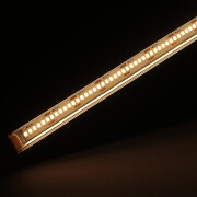 Constant Current LED Einbau-Leiste Inside – klar – 240 × 2835 LEDs – 19 W – 1920 lm/m – warmweiß – CRI 90+ 24V DC 120°