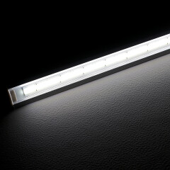COB LED Einbau-Leiste Inside – klar – 528x COB LED Chips – 15 W – 1500 lm/m – tageslichtweiß – CRI 90+ 24V DC 180°