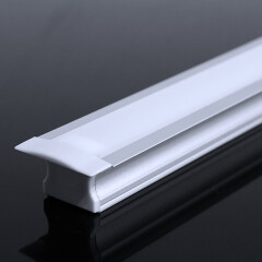 Constant Current LED Einbauleiste Inwards – diffus – 240 × 2835 LEDs – 19 W – 1920 lm/m – warmweiß – CRI 90+ 24V DC 120°