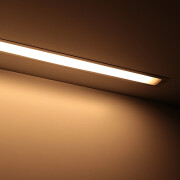 Constant Current LED Einbauleiste Inwards – diffus – 240 × 2835 LEDs – 19 W – 1920 lm/m – warmweiß – CRI 90+ 24V DC 120°