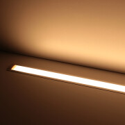 Constant Current LED Einbauleiste Inwards – diffus – 240 × 2835 LEDs – 19 W – 1920 lm/m – warmweiß – CRI 90+ 24V DC 120°