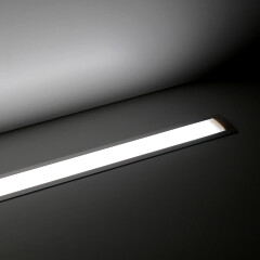 COB LED Einbauleiste Inwards – diffus – 528x COB LED Chips – 15 W – 1500 lm/m – tageslichtweiß – CRI 90+ 24V DC 180°