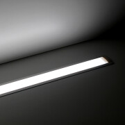 COB LED Einbauleiste Inwards – diffus – 528x COB LED Chips – 15 W – 1500 lm/m – tageslichtweiß – CRI 90+ 24V DC 180°