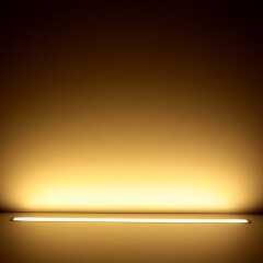 COB LED Einbauleiste Inwards – diffus – 528x COB LED Chips – 15 W – 1200 lm/m – warmweiß – CRI 90+ 24V DC 180°