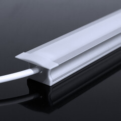 COB LED Einbauleiste Inwards – diffus – 528x COB LED Chips – 15 W – 1200 lm/m – warmweiß – CRI 90+ 24V DC 180°