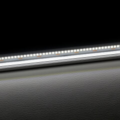 Constant Current LED Einbauleiste Inwards – klar – 240 × 2835 LEDs – 19 W – 2110 lm/m – tageslichtweiß – CRI 90+ 24V DC 120°