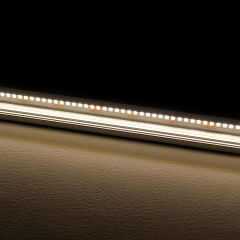 Constant Current LED Einbauleiste Inwards – klar – 240 × 2835 LEDs – 19 W – 1920 lm/m – warmweiß – CRI 90+ 24V DC 120°