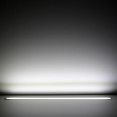 LED-Leiste COB Einbauprofil Inwards 528x LED-Chips 15 W – 1500 lm/m – transparent – weiß CRI 90Ra – 180° 24V DC