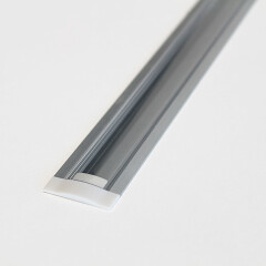 LED-Leiste COB Einbauprofil Inwards 528x LED-Chips 15 W – 1500 lm/m – transparent – weiß CRI 90Ra – 180° 24V DC