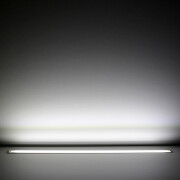 LED-Leiste COB Einbauprofil Inwards 528x LED-Chips 15 W – 1500 lm/m – transparent – weiß CRI 90Ra – 180° 24V DC