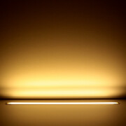 COB LED Einbauleiste Inwards – klar – 528x COB LED Chips – 15 W – 1200 lm/m – warmweiß – CRI 90+ 24V DC 180°