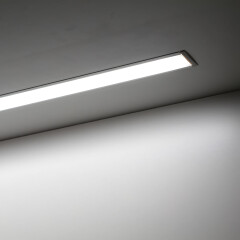 LED-Leiste Einbauleuchte Inside-max-II Double Line 140 × 5630 LEDs – 29 W – 3133 lm/m – diffus – tageslichtweiß CRI 90Ra – 120° 24V DC