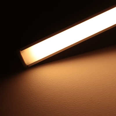 Einbau-Lichtleiste "Inside max" | diffus | 140x 5630 LEDs | 30 Watt - 2782 Lumen je Meter | warmweiß | CRI 90+ 24VDC 120° |