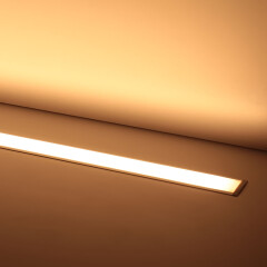 Einbau-Lichtleiste Inside-max-II – diffus – 140 × 5630 LEDs – 30 W – 2782 lm/m – warmweiß – CRI 90+ 24V DC 120°