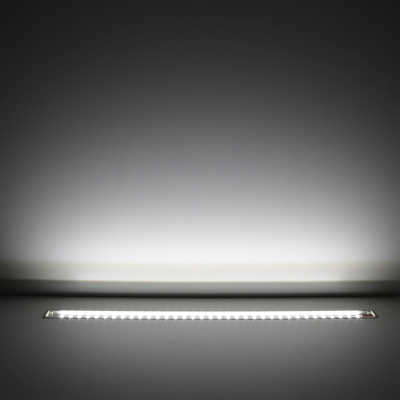 Einbau-Lichtleiste "Inside max" | klar | 140x 5630 LEDs | 29 Watt - 3133 Lumen je Meter | tageslichtweiß | CRI 90+ 24VDC 120° |