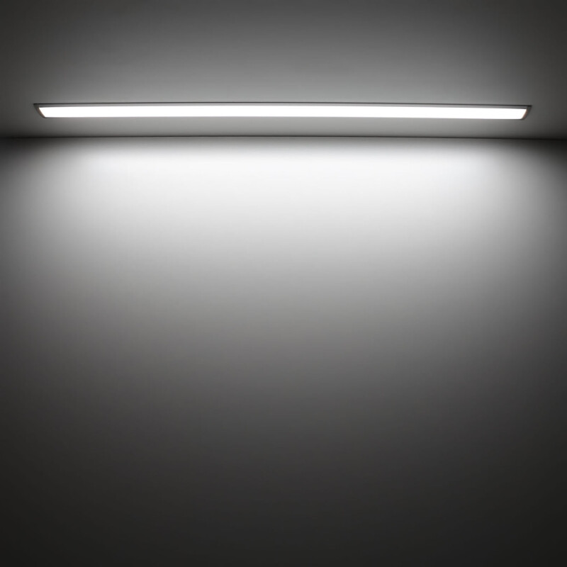 Double Line LED-Einbauleuchte Recessed – diffus – 140 × 5630 LEDs – 29 W – 3133 lm/m – tageslichtweiß – CRI 90+ 24V DC 120°