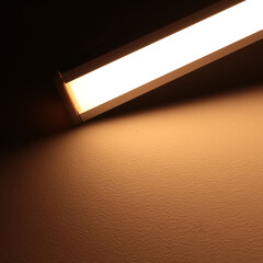 Double Line LED-Einbauleuchte Recessed – diffus – 140 × 5630 LEDs – 30 W – 2782 lm/m – warmweiß – CRI 90+ 24V DC 120°