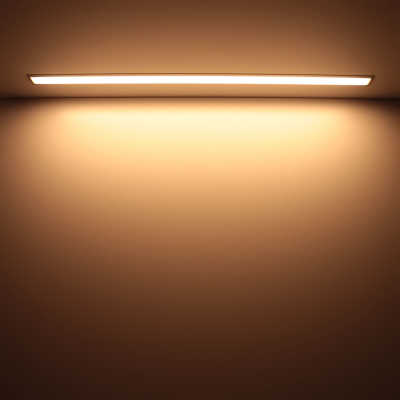Double Line LED-Einbauleuchte "Recessed" | diffus | 140x 5630 LEDs | 30 Watt - 2782 Lumen je Meter | warmweiß | CRI 90+ 24VDC 120° |