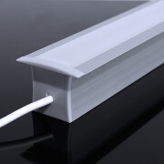 Double Line LED-Einbauleuchte Recessed – diffus – 140 × 5630 LEDs – 30 W – 2782 lm/m – warmweiß – CRI 90+ 24V DC 120°