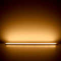 LED-Leiste Flachprofil wasserdicht "Out-Line IP54" 70x 2835 LEDs - 10 Watt - 884 Lumen je Meter | diffus | warmweiß CRI 90Ra - 120° 24VDC |