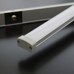 wasserdichte LED-Leiste Out-Line IP54 diffus – 240 × 2835 LEDs – 19 W – 2110 lm/m – tageslichtweiß 6000 K – CRI 90+ 24V DC 120°