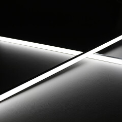 wasserdichte LED-Leiste Out-Line IP54 diffus – 240 × 2835 LEDs – 19 W – 2110 lm/m – tageslichtweiß 6000 K – CRI 90+ 24V DC 120°