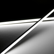 wasserdichte LED-Leiste Out-Line IP54 diffus – 240 × 2835 LEDs – 19 W – 2110 lm/m – tageslichtweiß 6000 K – CRI 90+ 24V DC 120°