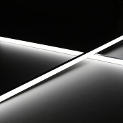 wasserdichte LED-Leiste Out-Line IP54 diffus – 240 × 2835 LEDs – 19 W – 2110 lm/m – tageslichtweiß 6000 K – CRI 90+ 24V DC 120°