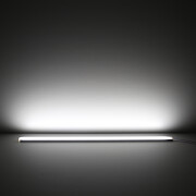 wasserdichte COB LED-Leiste Out-Line IP54 – diffus – 528x LED Chips – tageslichtweiß 6500 K – CRI93 24V DC 180° – 13 W – 1277 lm/m
