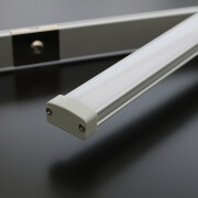 wasserdichte COB LED-Leiste Out-Line IP54 – diffus – 528x LED Chips – tageslichtweiß 6500 K – CRI93 24V DC 180° – 13 W – 1277 lm/m