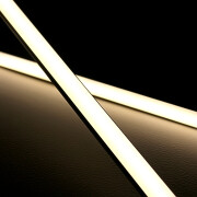 wasserdichte COB LED-Leiste Out-Line IP54 – diffus dimmbar – neutralweiß 4000 K – CRI92 24V DC 180° – 528x LED Chips 12,7 W – 1232 lm/m