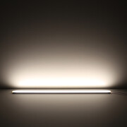 wasserdichte COB LED-Leiste Out-Line IP54 – diffus dimmbar – neutralweiß 4000 K – CRI92 24V DC 180° – 528x LED Chips 12,7 W – 1232 lm/m