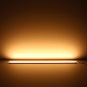 COB LED-Leiste Out-Line IP54 wasserdicht – diffus dimmbar – warmweiß 2700 K – CRI92 24V DC 180° – 528x LED Chips 12,5 W – 1172 lm/m