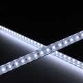 LED-Leiste Flachprofil wasserdicht "Out-Line IP54" 70x 5630 LEDs - 15 Watt - 1603 Lumen je Meter | transparent | tageslichtweiß CRI 90Ra - 120° 24VDC |