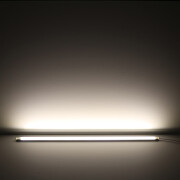 COB LED-Leiste Out-Line IP54 wasserdicht – transparent dimmbar – neutralweiß 4000 K – CRI92 24V DC 180° – 528x LED Chips 12,7 W – 1232 lm/m