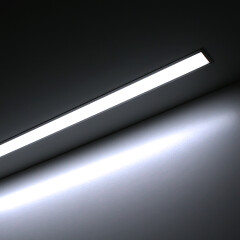 IP54 wasserdichte High-CRI Einbau LED-Leiste Wet-Line IP54 – diffus – 420 × 1808 LEDs – 20 W – 2300 lm/m – tageslichtweiß 6000 K – CRI 95+ 24V DC 120°