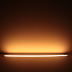 High-CRI Einbau LED-Leiste Wet-Line IP54 wasserdicht – diffus – 420 × 1808 LEDs – 20 W – 2040 lm/m – ultrawarmweiß 2500 K – CRI 95+ 24V DC 120°