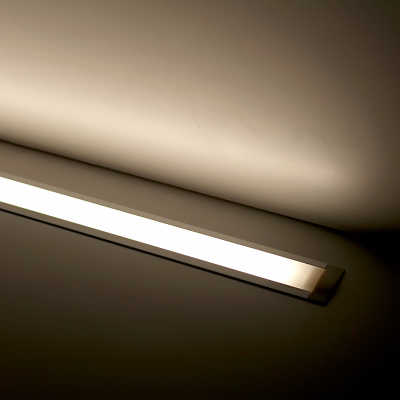 wasserdichte Einbau LED-Leiste diffus "Wet-Line IP54" | 240x 2835 LEDs | 19 Watt - 2060 Lumen je Meter | neutralweiß 4000K | CRI 90+ 24VDC 120° |