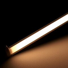 wasserdichte Einbau LED-Leiste Wet-Line IP54 diffus – 240 × 2835 LEDs – 19 W – 1920 lm/m – warmweiß 3000 K – CRI 90+ 24V DC 120°