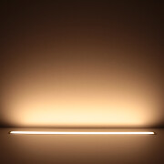 wasserdichte Einbau LED-Leiste Wet-Line IP54 diffus – 240 × 2835 LEDs – 19 W – 1920 lm/m – warmweiß 3000 K – CRI 90+ 24V DC 120°
