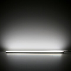 wasserdichte COB Einbau LED-Leiste Wet-Line IP54 – diffus – 528x LED Chips – tageslichtweiß 6500 K – CRI93 24V DC 180° – 13 W – 1277 lm/m