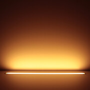 COB LED-Leiste Einbau Wet-Line IP54 wasserdicht – diffus dimmbar – warmweiß 2700 K – CRI92 24V DC 180° – 528x LED Chips 12,5 W – 1172 lm/m