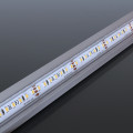 LED-Leiste Einbauprofil wasserdicht "Wet-Line IP54" 140x 2835 LEDs - 20 Watt - 1777 Lumen je Meter | transparent | warmweiß CRI 90Ra - 120° 24VDC |