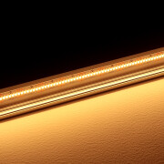 High-CRI Einbau LED-Leiste Wet-Line IP54 wasserdicht – transparent – 420 × 1808 LEDs – 20 W – 2040 lm/m – ultrawarmweiß 2500 K – CRI 95+ 24V DC 120°